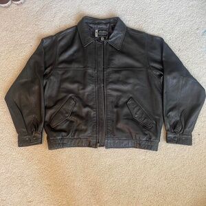 Eddie Bauer Journeyman Leather Jacket XLT